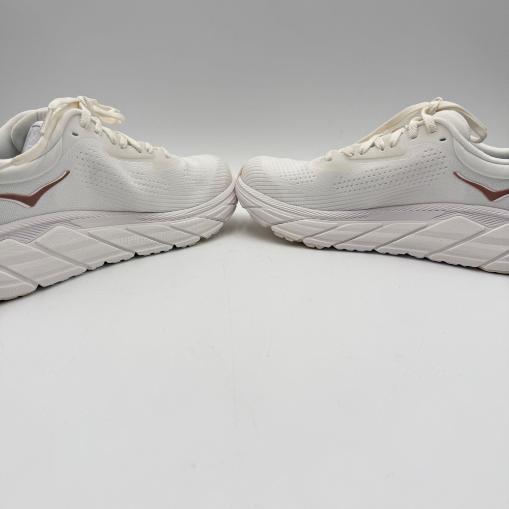 Hoka One One Arahi 7 Women Running Shoes Size 8.5 B White Rose Gold 1147851 /BSG - Picture 5 of 7